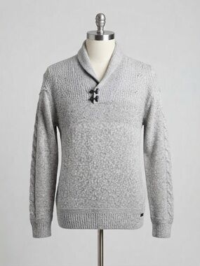 Outpost Makers Men’s Heather-Grey Sweater